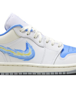 (Women) Air Jordan 1 Low SE 'Just Skate - University Blue' FJ7219-441