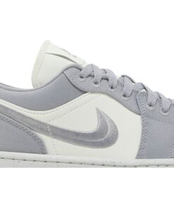 Alternative view of (Women) Air Jordan 1 Low SE Light Steel Grey DV0426-012 Nicesnk