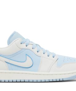 (Women) Air Jordan 1 Low SE Reverse Ice Blue DV1299-104 Nicesnk