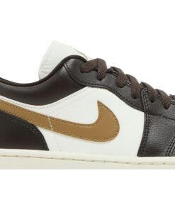 Alternative view of (Women) Air Jordan 1 Low Shadow Brown DC0774-200 Nicesnk