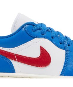 Alternative view of (Women) Air Jordan 1 Low Sport Blue DC0774-416 Nicesnk