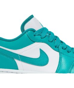 Alternative view of (Women) Air Jordan 1 Low 'Turquoise' DC0774-132