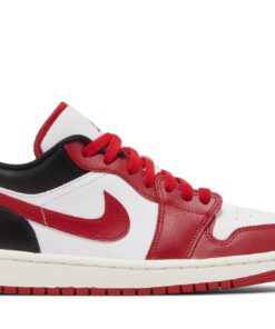 (Women) Air Jordan 1 Low 'White Gym Red' DC0774-160