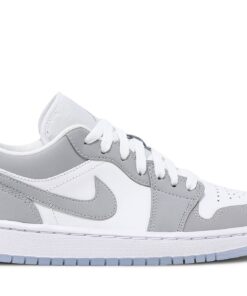 (Women) Air Jordan 1 Low 'White Wolf Grey' DC0774-105