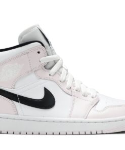 (Women) Air Jordan 1 Mid Barely Rose BQ6472-500 Nicesnk