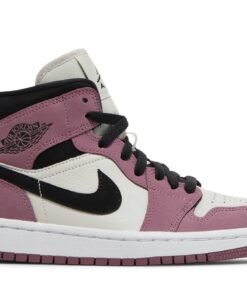 (Women) Air Jordan 1 Mid 'Berry Pink' DC7267-500