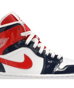 Alternative view of (Women) Air Jordan 1 Mid Champ Colors DJ5984-400 Nicesnk