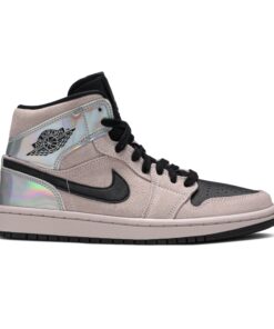 (Women) Air Jordan 1 Mid Iridescent BQ6472-602 Nicesnk