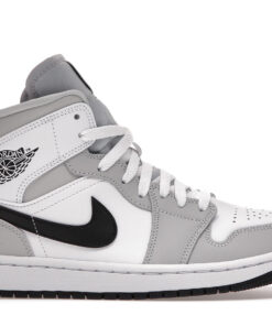 (Women) Air Jordan 1 Mid Light Smoke Grey BQ6472-015 Nicesnk