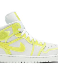 (Women) Air Jordan 1 Mid LX 'Off White Opti Yellow' DA5552-107