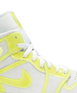 Alternative view of (Women) Air Jordan 1 Mid LX 'Off White Opti Yellow' DA5552-107