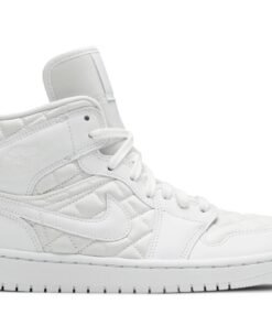 (Women) Air Jordan 1 Mid SE White Quilted DB6078-100 Nicesnk