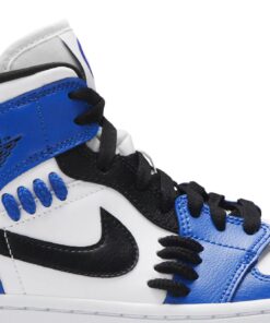 Alternative view of (Women) Air Jordan 1 Mid 'Sisterhood' [also worn by Victoria Song] CV0152-401