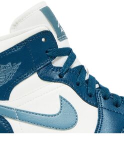 Alternative view of (Women) Air Jordan 1 Mid 'Sky J French Blue' BQ6472-414