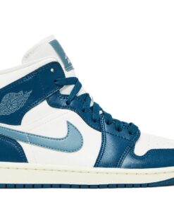 (Women) Air Jordan 1 Mid 'Sky J French Blue' BQ6472-414