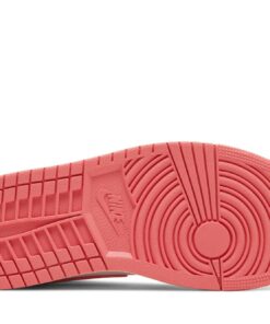 Alternative view of (Women) Air Jordan 1 Mid 'Strawberries and Cream' BQ6472-186