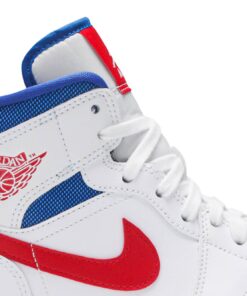 Alternative view of (Women) Air Jordan 1 Mid USA BQ6472-164 Nicesnk