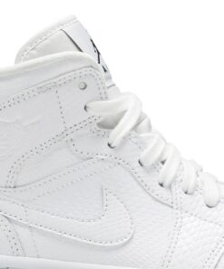 Alternative view of (Women) Air Jordan 1 Mid 'White Snakeskin' BQ6472-110