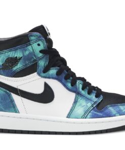 (Women) Air Jordan 1 Retro High OG Tie-Dye CD0461-100 Nicesnk