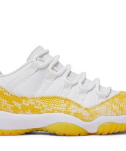 (Women) Air Jordan 11 Retro Low 'Yellow Python' AH7860-107