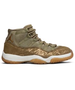 (Women) Air Jordan 11 Retro 'Olive Lux' AR0715-200