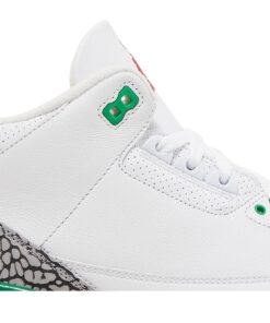 Alternative view of (Women) Air Jordan 3 Retro 'Lucky Green' CK9246-136