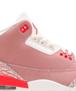Alternative view of (Women) Air Jordan 3 Retro Rust Pink CK9246-600 Nicesnk