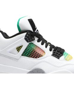 Alternative view of (Women) Air Jordan 4 Retro 'Rasta' AQ9129-100