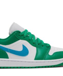 (Women) Air Jordan1 Low Lucky Green DC0774-304 Nicesnk