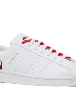 Alternative view of (Women) Hello Kitty x adidas Superstar 'White Bliss Pink' GW7168