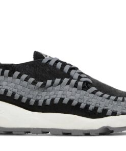 (Women) Nike Air Footscape Woven Black Smoke Grey FB1959-001 Nicesnk
