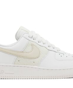 (Women) Nike Air Force 1 '07 ESS 'Cross Stitch - White Fossil' DJ9945-100