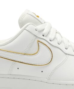 Alternative view of (Women) Nike Air Force 1 07 ESS Metallic Gold AO2132-102 Nicesnk