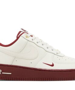 (Women) Nike Air Force 1 '07 SE '40th Anniversary - Sail Team Red' DQ7582-100