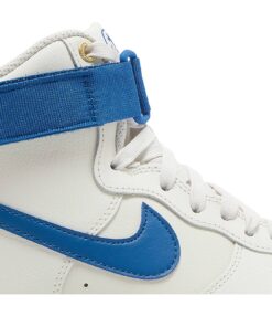 Alternative view of (Women) Nike Air Force 1 High SE '40th Anniversary - Sail Blue Jay' DQ7584-100