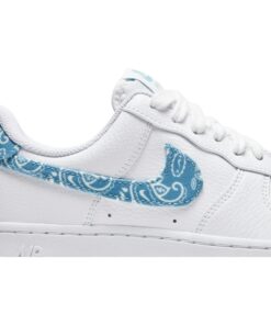 Alternative view of (Women) Nike Air Force 1 Low '07 Essential 'Blue Paisley' DH4406-100