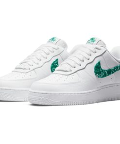 Alternative view of (Women) Nike Air Force 1 Low '07 Essentials 'Green Paisley' DH4406-102