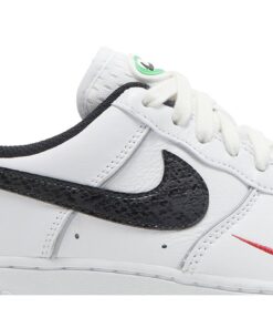 Alternative view of (Women) Nike Air Force 1 Low 07 Just Do ItSnakeskin White Black DV1492-101 Nicesnk