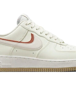 (Women) Nike Air Force 1 Low 82 Double Swoosh Sail 'Cinnabar Phantom' DX6065-101