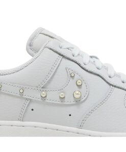 Alternative view of (Women) Nike Air Force 1 Low 'Pearl Swoosh' DV3810-001