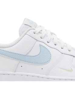 Alternative view of (Women) Nike Air Force 1 Low White Light Armory Blue HF0022-100 Nicesnk