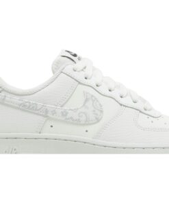 Alternative view of (Women) Nike Air Force 1 Low White Paisley(WMNS) DJ9942-100 Nicesnk