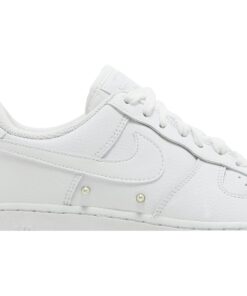 Alternative view of (Women) Nike Air Force 1 Pearl White DQ0231-100 Nicesnk