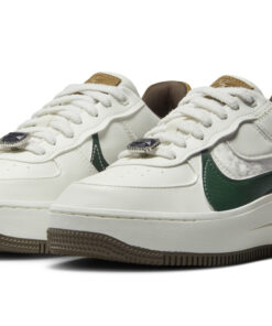 Alternative view of (Women) Nike Air Force 1 PLT.AF.ORM Sail Pro Green FB1856-131 Nicesnk