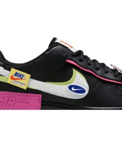 Alternative view of (Women) Nike Air Force 1 Shadow 'Cosmic Fuchsia' CU4743-001