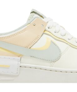 Alternative view of (Women) Nike Air Force 1 Shadow 'Pearl White Citron Tint' DR7883-101