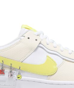 Alternative view of (Women) Nike Air Force 1 Shadow SE Pale Ivory Light Zitron DJ5197-100 Nicesnk