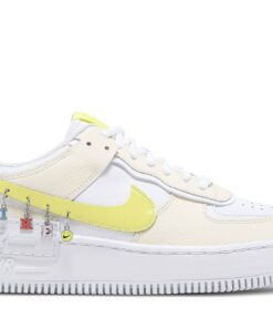 (Women) Nike Air Force 1 Shadow SE Pale Ivory Light Zitron DJ5197-100 Nicesnk