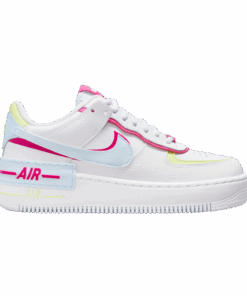(Women) Nike Air Force 1 Shadow White Blue Tint Fireberry FQ8885-100 Nicesnk