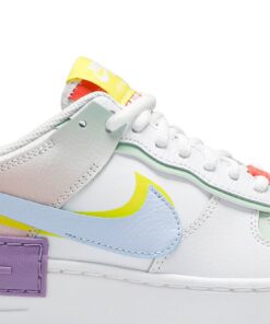 Alternative view of (Women) Nike Air Force 1 Shadow 'White Hydrogen Blue' CW2630-141
